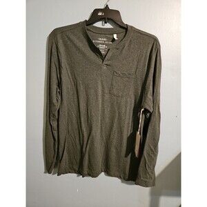 NWT Alexander Julian Colours Long Sleeve  Shirt Mens M Medium Dark Grey